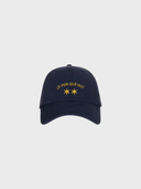 The Iconic Unisex Vintage Cap - ¿Y por qué no? - French Navy - delante