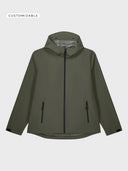 The Premium Men Waterproof Jacket - Khaki - delante
