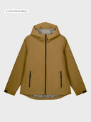 The Premium Women Waterproof Jacket - Bronze - delante