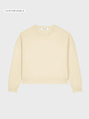 The Urban Crop Women Sweatshirt - Honey Paper - delante