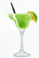 DTF/SUMMER N3. COCKTAILS WATERCOLOR