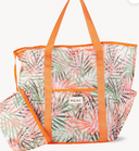 BOLSO PLAYA POLIESTER ESTAMPADO