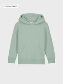The Iconic Kids Hoodie 2.0 - Aloe - delante