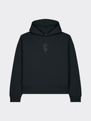 The Black Edition Hoodie Black – delante