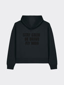 The Black Edition Hoodie Black – espalda