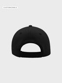 The Classic Cap - Black - detrás