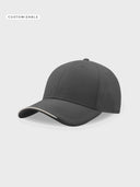 The Classic Cap - Dark Grey - lateral