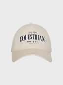 The Equestrian Society Cap - Ivory - delante