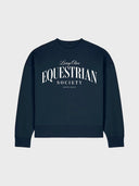 The Equestrian Society Sweatshirt - French Navy - delante