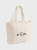 The Equestrian Society Tote Bag - Natural - delante