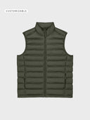 The Iconic Men Vest - Khaki - delante
