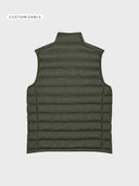 The Iconic Men Vest - Khaki - detrás