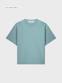 The Iconic Premium Tee - Pebble Blue - delante