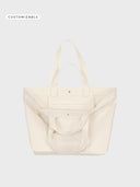 The Iconic Shopping Bag 2.0 - Natural Raw - abierta