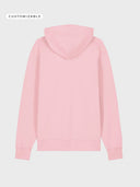 The Iconic Unisex Hoodie 2.0 - Cotton Pink - detrás