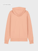 The Iconic Unisex Hoodie 2.0 - Fraiche Peche - detrás