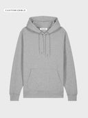 The Iconic Unisex Hoodie 2.0 - Heather Grey - delante