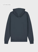The Iconic Unisex Hoodie 2.0 - India Ink Grey - detrás