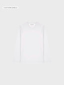 The Iconic Unisex Long Sleeve Tshirt 2.0 - White - delante