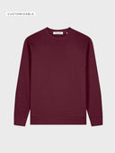 The Iconic Unisex Sweatshirt 2.0 - Deep Plum - delante