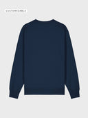 The Iconic Unisex Sweatshirt 2.0 - French Navy - detrás