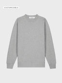 The Iconic Unisex Sweatshirt 2.0 - Heather Grey - delante