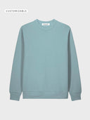 The Iconic Unisex Sweatshirt 2.0 - Pebble Blue - delante