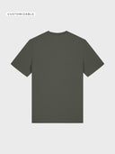 The Iconic Unisex Tshirt 2.0 - Khaki - detrás