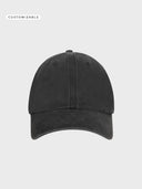 The Iconic Unisex Vintage Cap - Black - delante