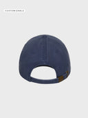 The Iconic Unisex Vintage Cap - Denim - detrás