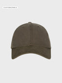 The Iconic Unisex Vintage Cap - Khaki - delante
