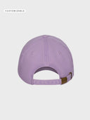 The Iconic Unisex Vintage Cap - Lilac - detrás