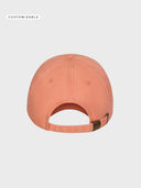 The Iconic Unisex Vintage Cap - Peach - detrás