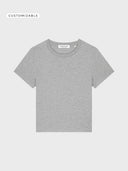 The Iconic Women Tshirt 2.0 - Heather Grey - delante