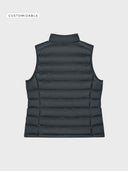 The Iconic Women Vest - Anthracite - detrás