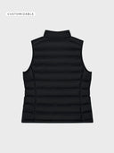 The Iconic Women Vest - Black - detrás