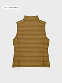 The Iconic Women Vest - Bronze - detrás
