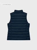 The Iconic Women Vest - French Navy - detrás