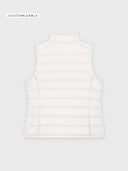 The Iconic Women Vest - Off White - detrás