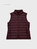 The Iconic Women Vest - Red Brown - delante