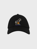 The MET Logo Technical Cap - Black - delante