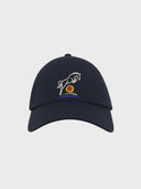 The MET Logo Technical Cap - French Navy - delante