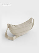 The Quilted Cross Body Bag - Ivory - delante