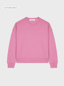 The Urban Crop Women Sweatshirt - Bubble Pink - delante