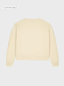 The Urban Crop Women Sweatshirt - Honey Paper - detrás