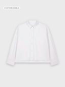 The Women Crop Shirt - White - delante